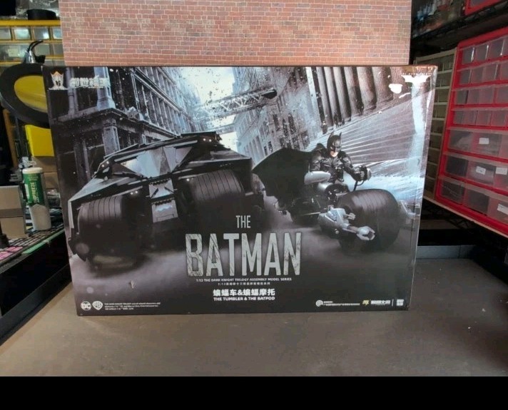 Modoking The Dark Knight « Tumbler and Bat-Pod Deluxe » 1/12 Scale Model Kit *NEW*