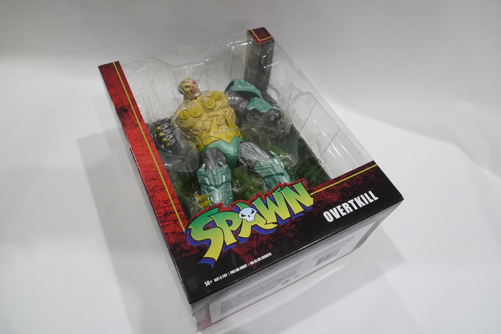 McFarlane Toys Spawn Overtkill Mega 7&Prime; Action Figure BRAND NEW SEALED c7