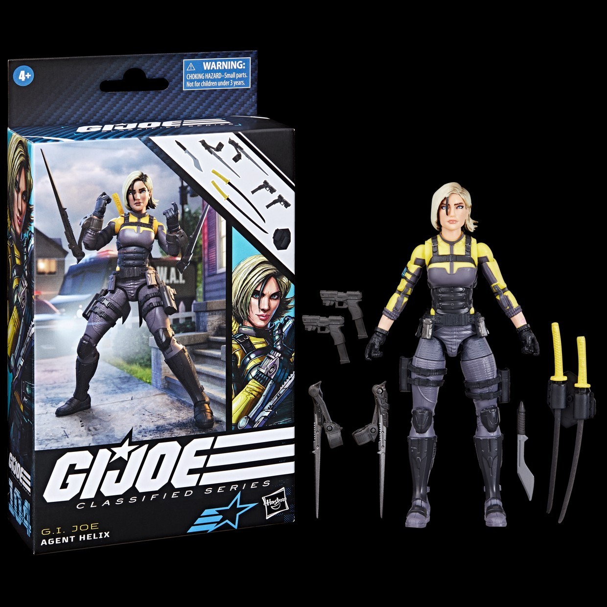 G.I. Joe Classified Series #104 AGENT HELIX 6 Inch Female Action Figure Hasbro