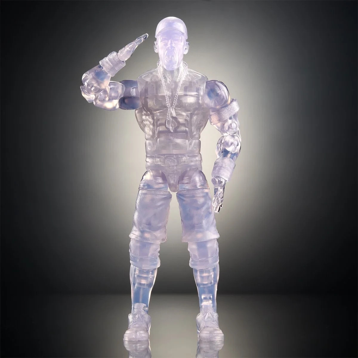 WWE Elite Collection Transparent John Cena Collector&rsquo;s Edition Action Figure