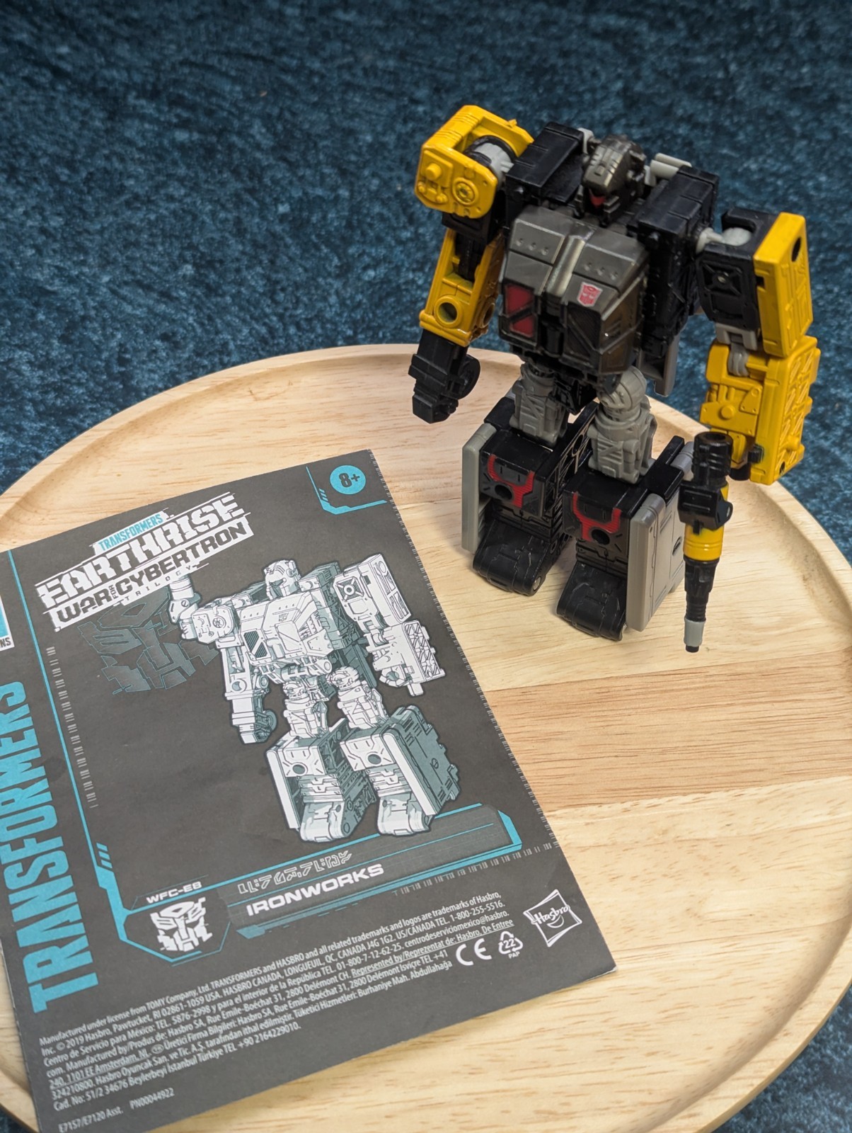 Transformers War for Cybertron Earthrise Ironworks Loose & Complete