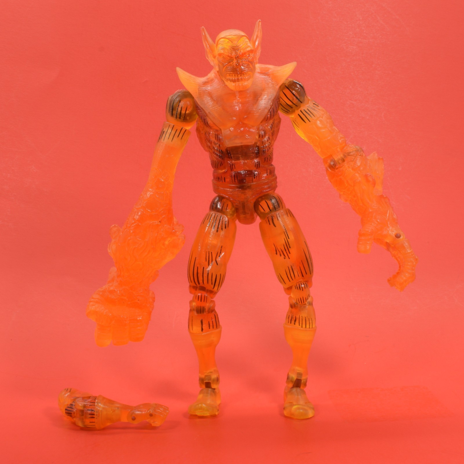 Marvel Legends 6&Prime; Toybiz Fantastic Four Flame Super Skrull As Shown D35