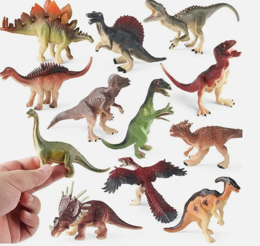 12pcs Dinosaur Animal Toy PVC Action Figure Kids Toys Party Children Gifts