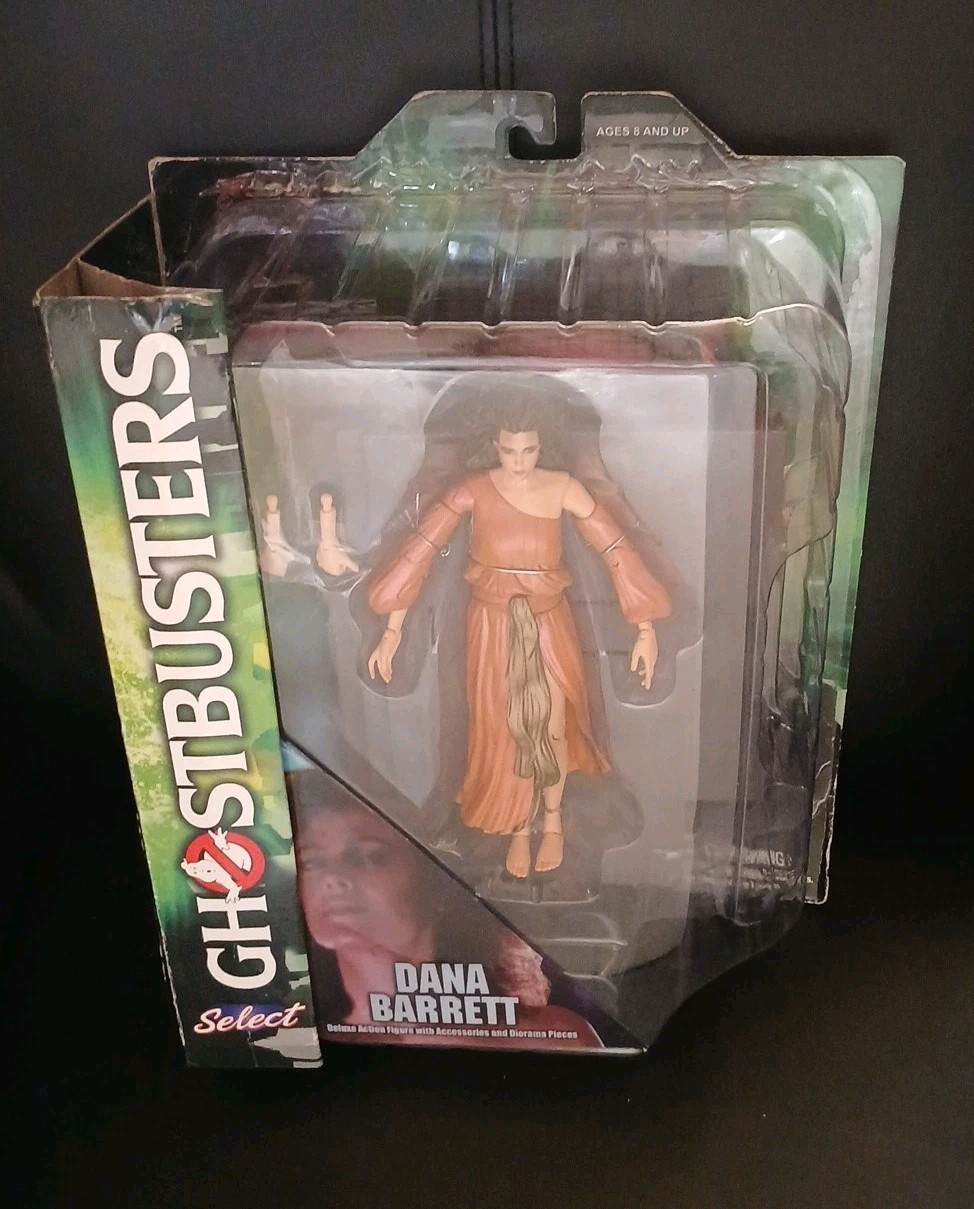 Diamond Select Ghostbusters Dana Barrett Action Figure 2016 NIB Some Box Dmg