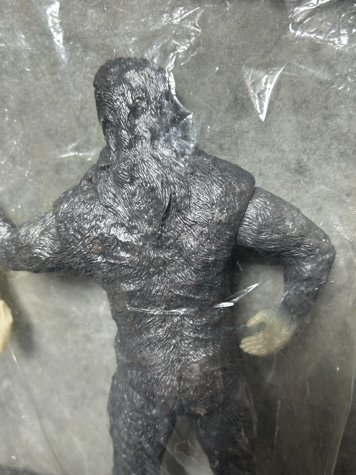 X-PLUS Half Human Yeti Sofubi 7&Prime; Soft Vinyl Figure TOHO 1998 w/ Header & Bag
