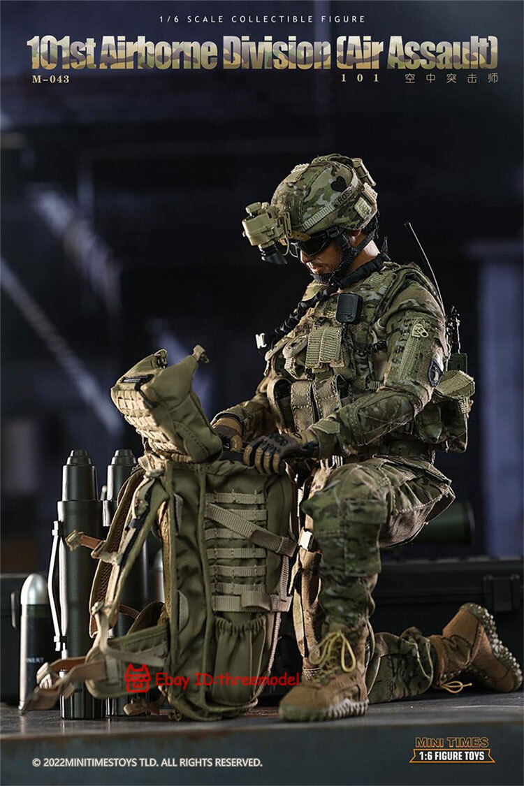Mini Times Toys 1/6 M043 101st Airborne Division Cair Assault Figure Pre-sell