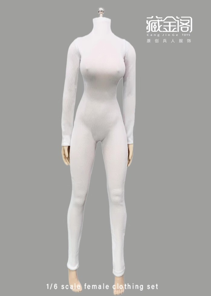 1/6 Female High Stretch Bodysuit Bottom Suit Fits 12&Prime; Ph Tbl Action Figure Body