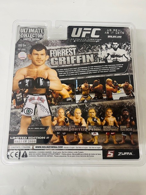 UFC Round 5 Ultimate Collector Limited Edition Forrest Griffin Figure- #957/1000