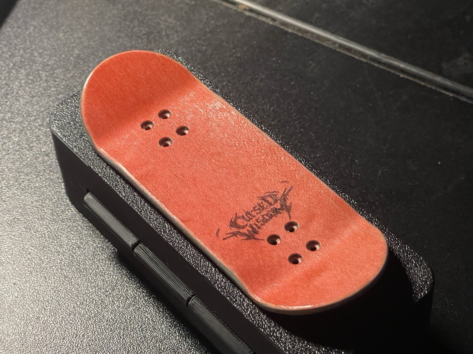 NEW 34mm Handmade Splitply Maple Fingerboard Deck – Handcrafted in California