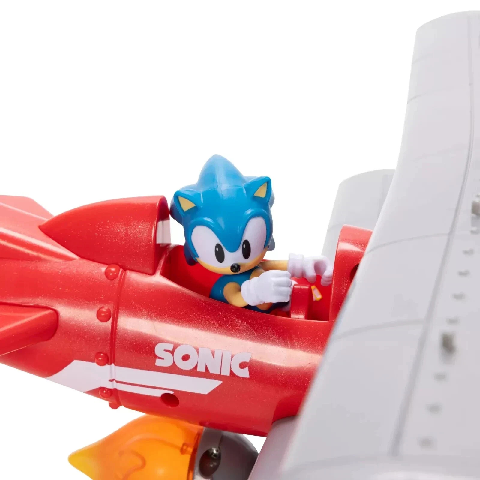 Sonic the Hedgehog Tornado Biplane Playset with Sounds & Motorized Propeller NIB
