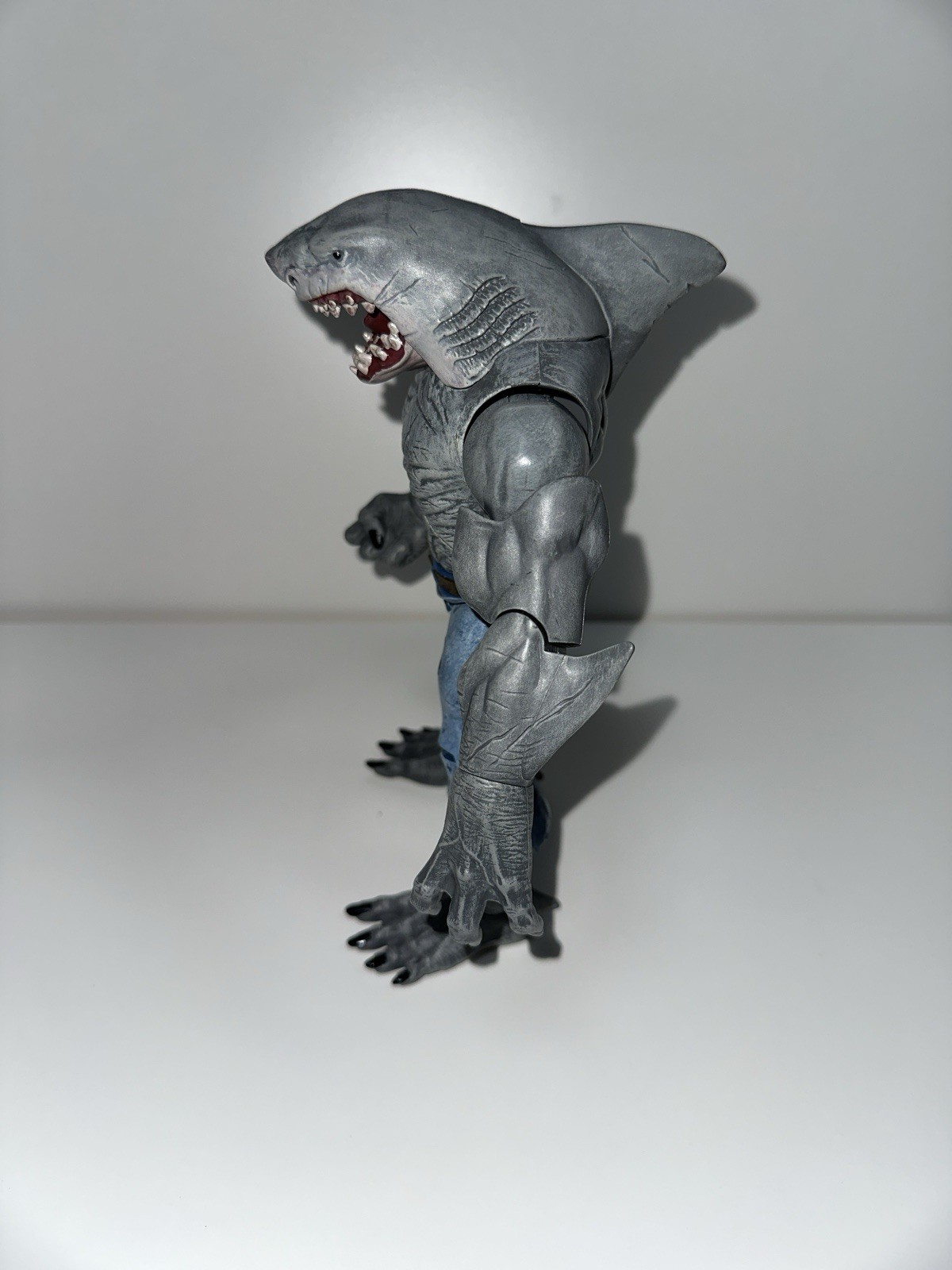 King Shark DC Multiverse Build A Figure BAF CNC 100% Complete with Hammerhead 9&Prime;