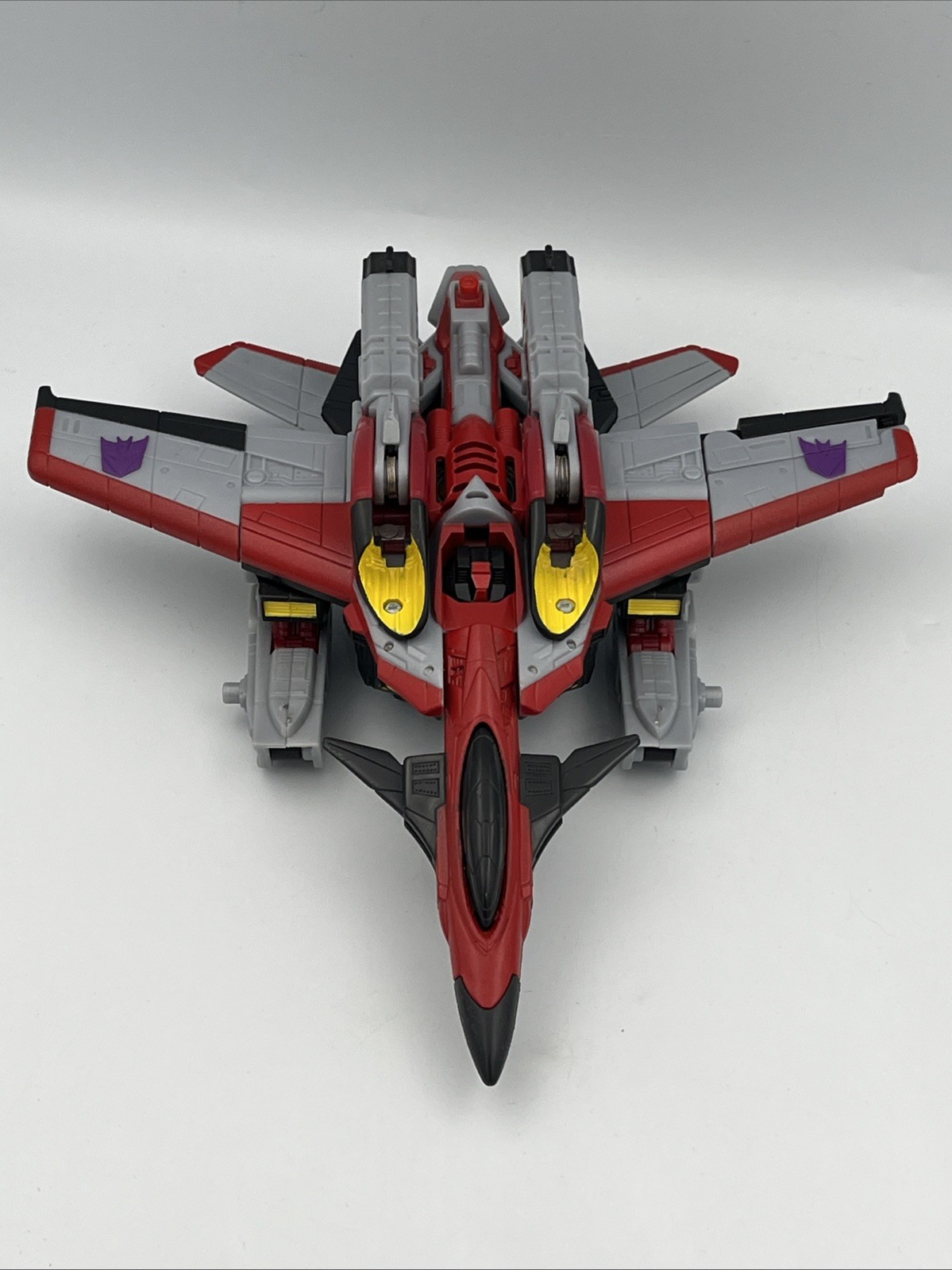Transformers Armada Starscream Super Con Complete Missiles Instructions 2002