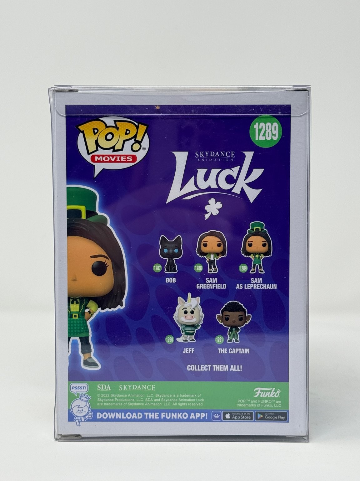 Funko Pop! Sam as Leprechaun Luck Skydance Animation Chase Vinyl Figure #1289