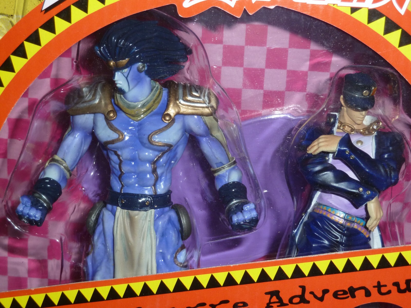 JOJO&rsquo;S BIZARRE ADVENTURE #1 STATIC AND DYNAMIC ACTION FIGURE SERIES boxed