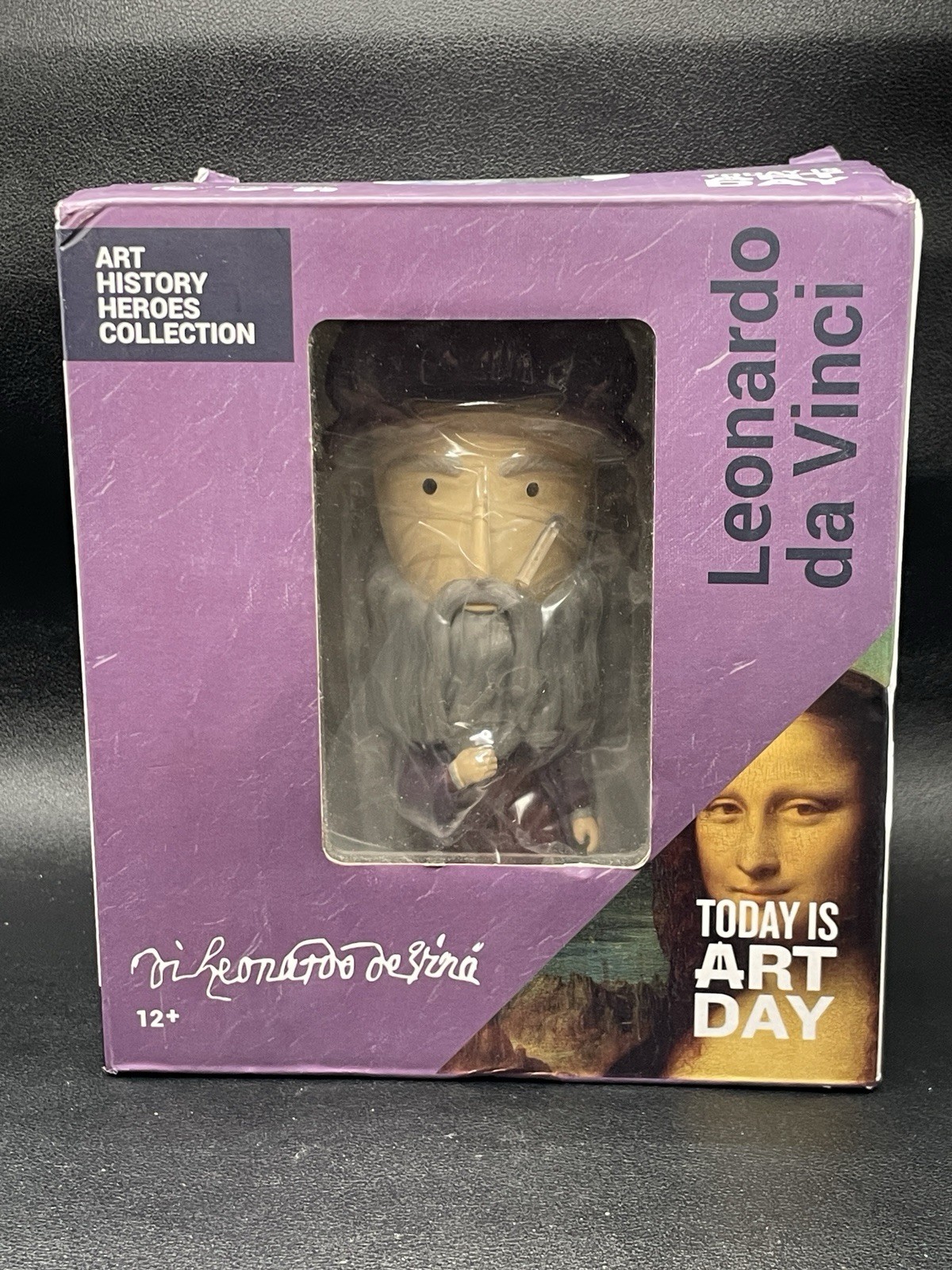 Today Is Art Day Leonardo da Vinci Art History Heroes Collectible Action Figure