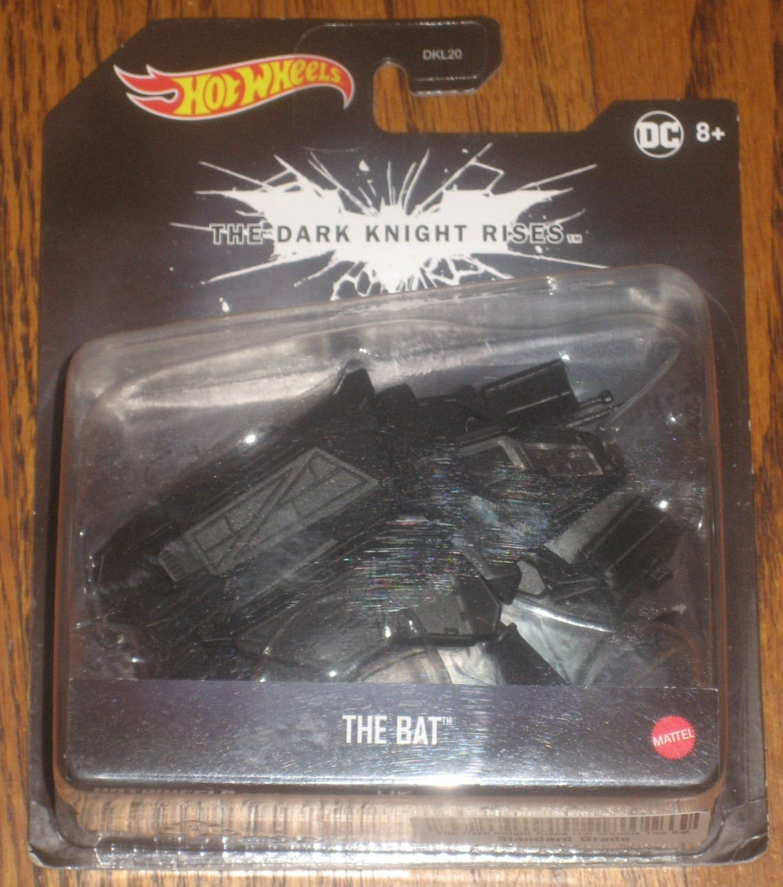 Hot Wheels 1:50 Scale Batman The Dark Knight Rises The Bat Mattel