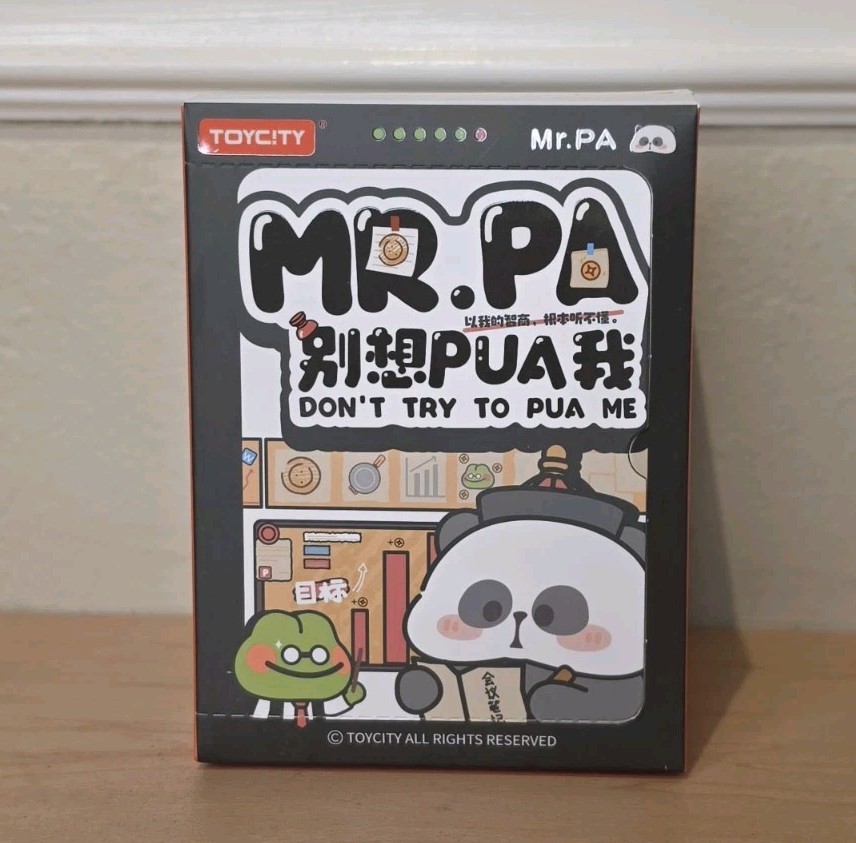 TOYCITY Mr.Pa Don&rsquo;t Try to PUA Me Series Single Blind Box Figure USA