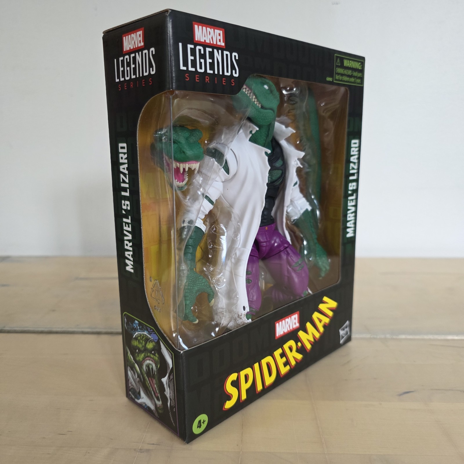 Spider-Man Marvel Legends Series Marvel&rsquo;s Lizard 6&Prime; Exclusive Figure In Hand