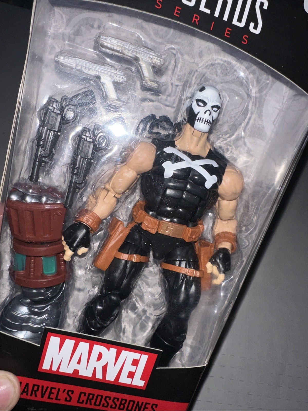 Marvel Legends Crossbones Crimson Dynamo BAF Wave NIB