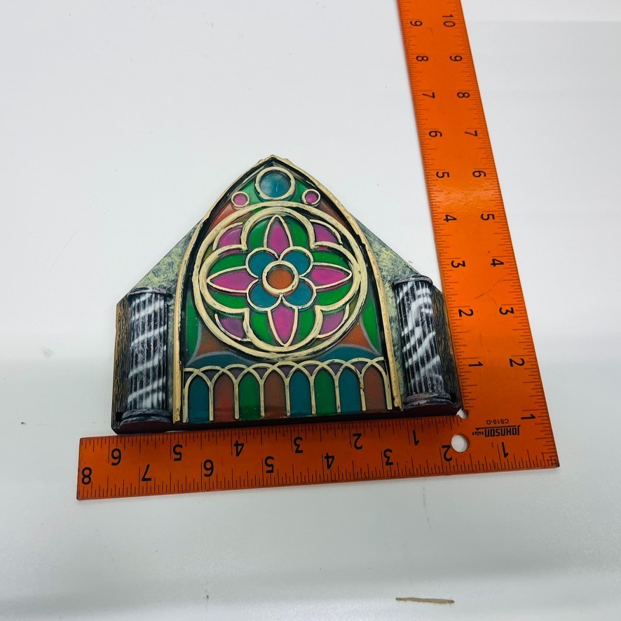 Marvel Legends Stained glass cathedral diorama from X2 X-Men Nightcrawler