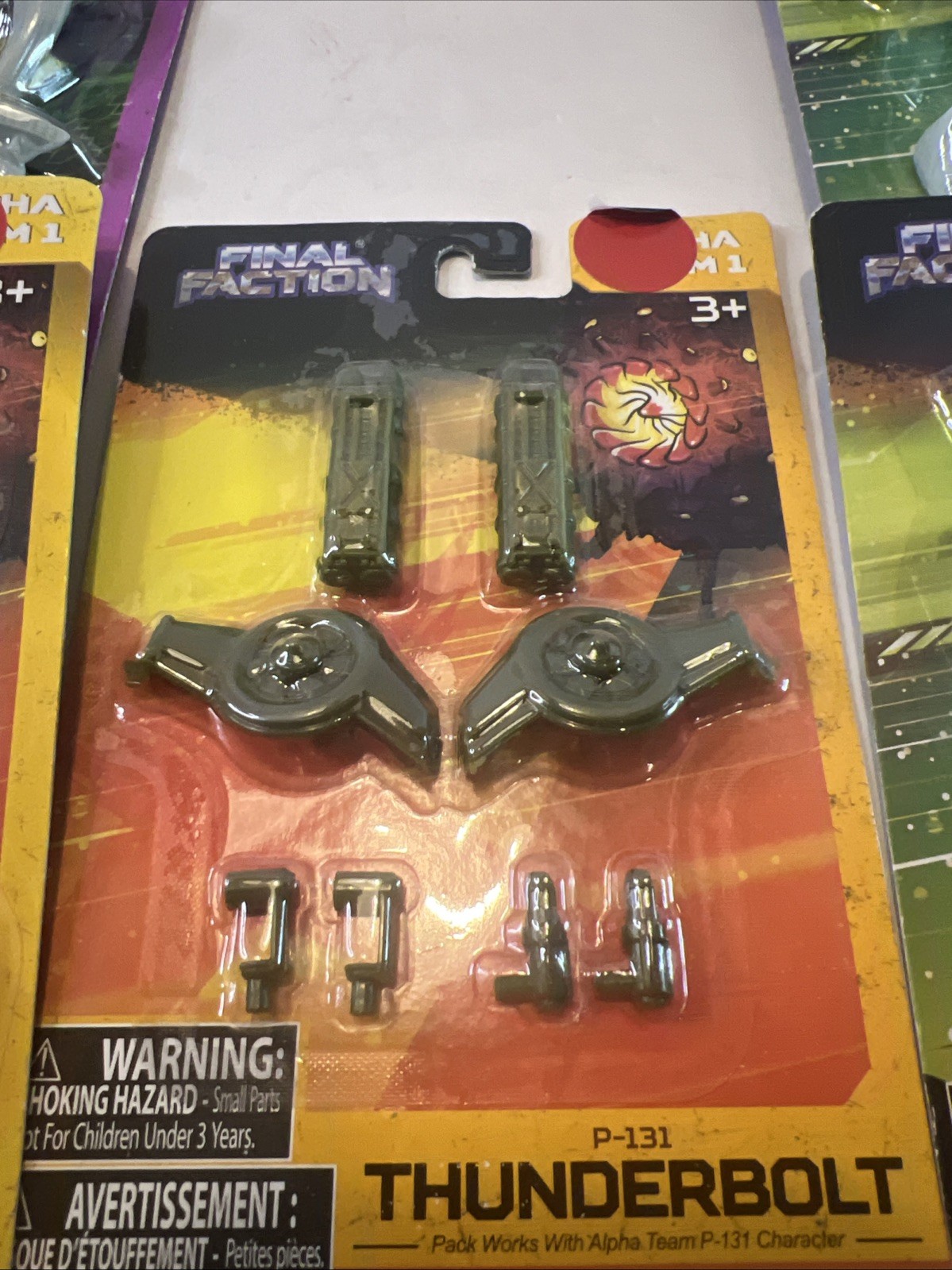 Final Faction Weapons Pack Lot Shock Arms Evolution Synthoid Scourge – Lot Of 15