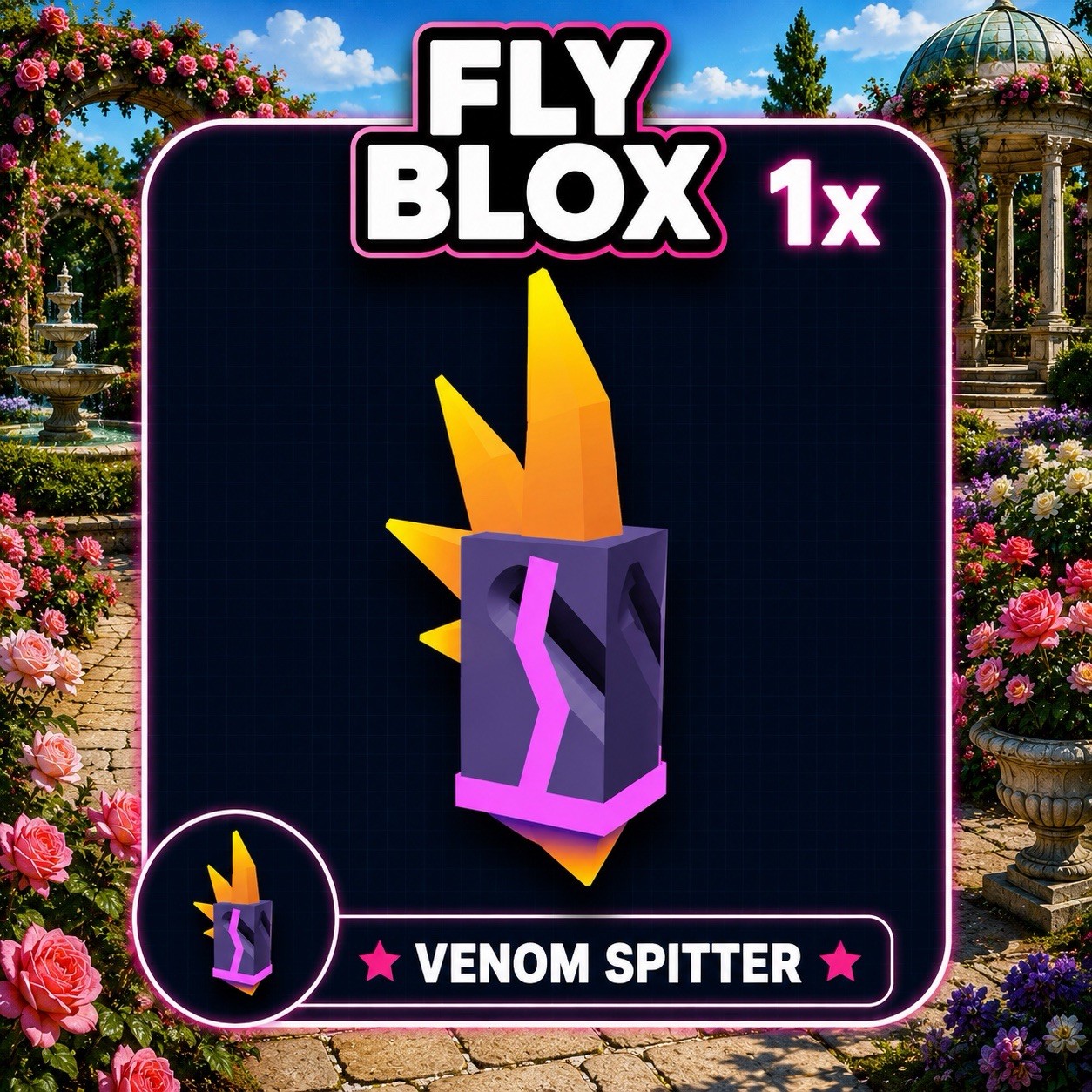 Venom Spitter Seed 1x Grow A Garden 2