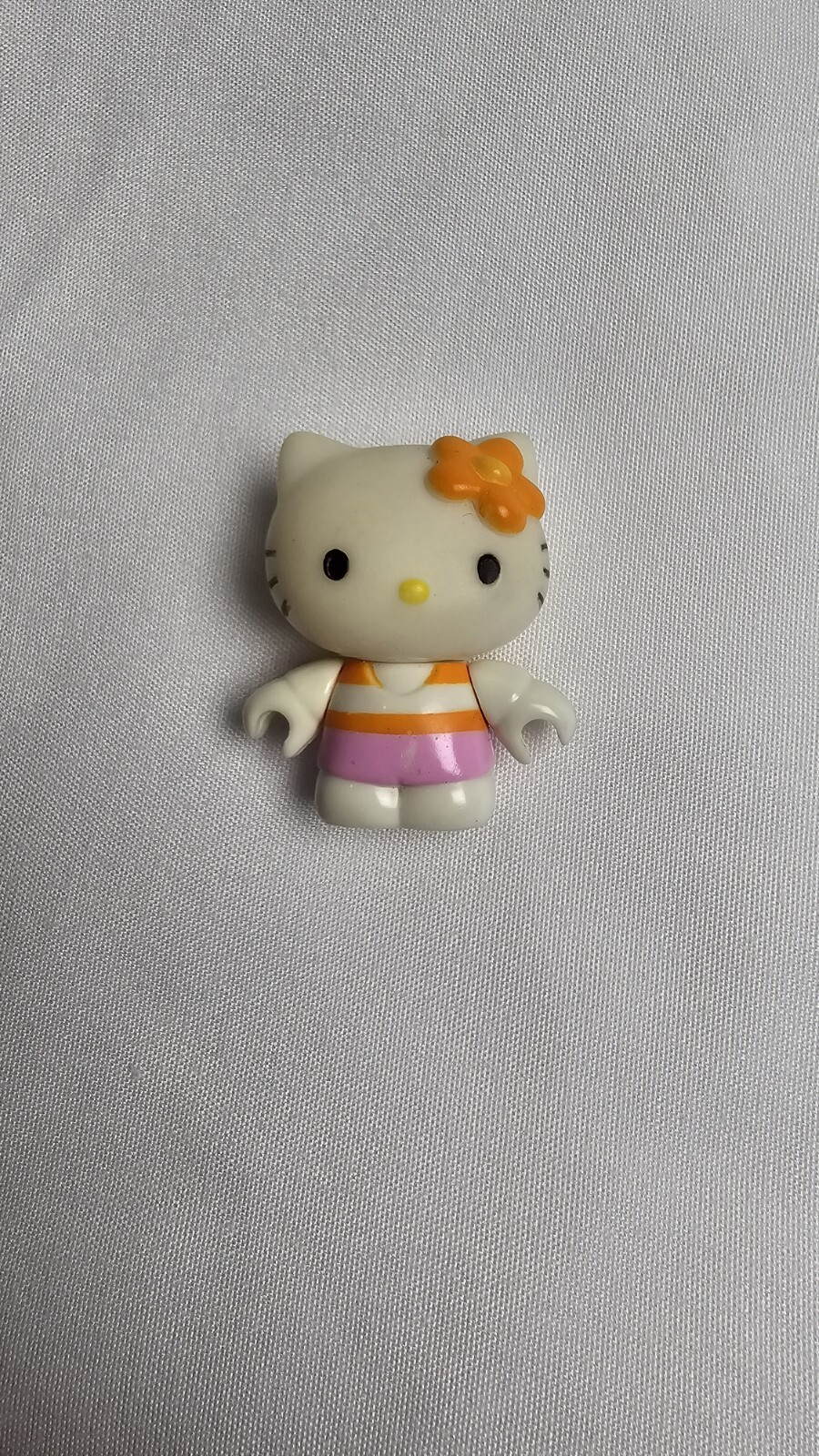 Sanrio Hello Kitty Replacement Mega Bloks Pink Shorts Striped Top Figurine 1.5in
