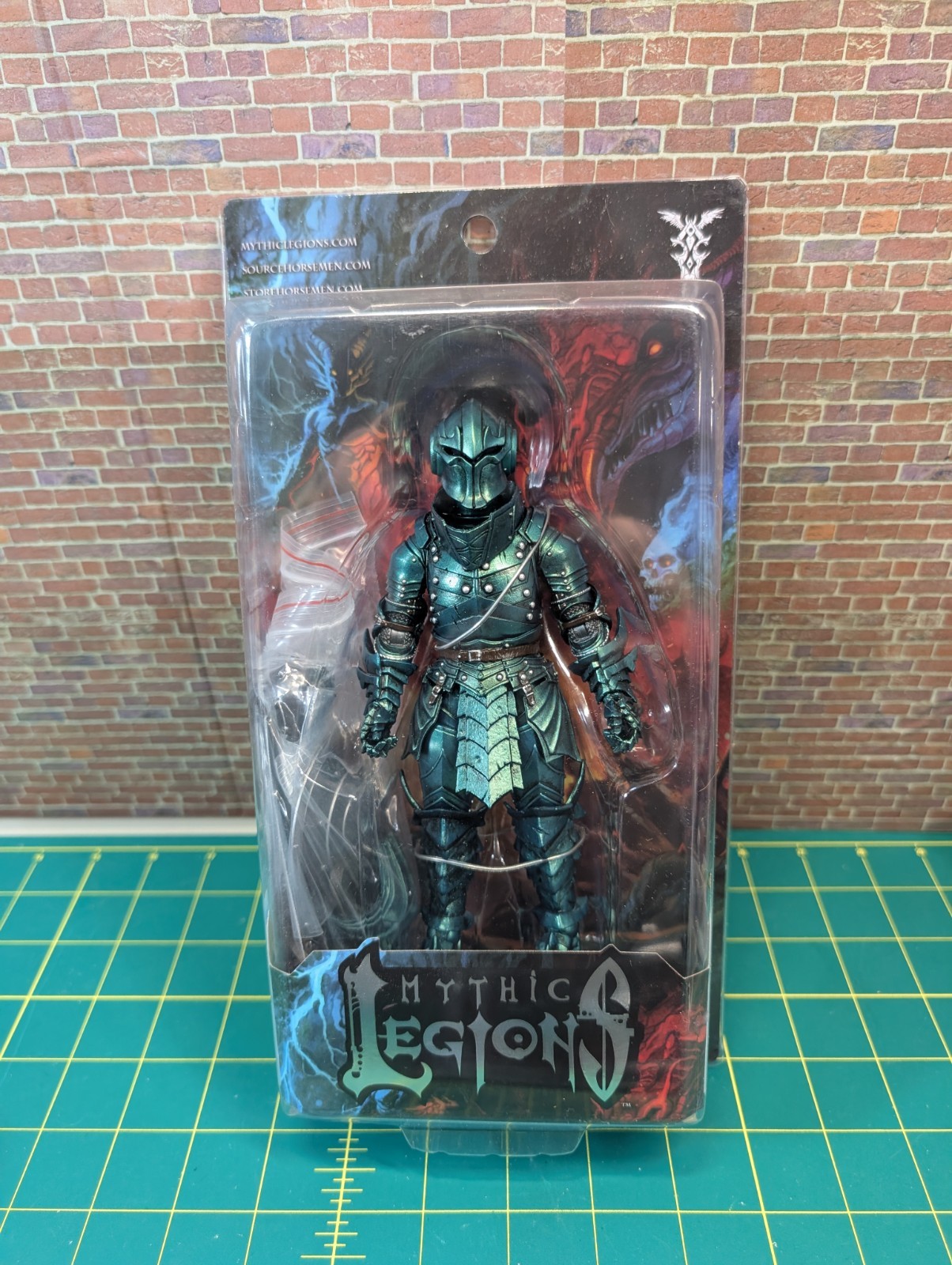 Mythic Legions Four Horsemen Evil Armory Green Knight « NEW & I SHIP DAILY »