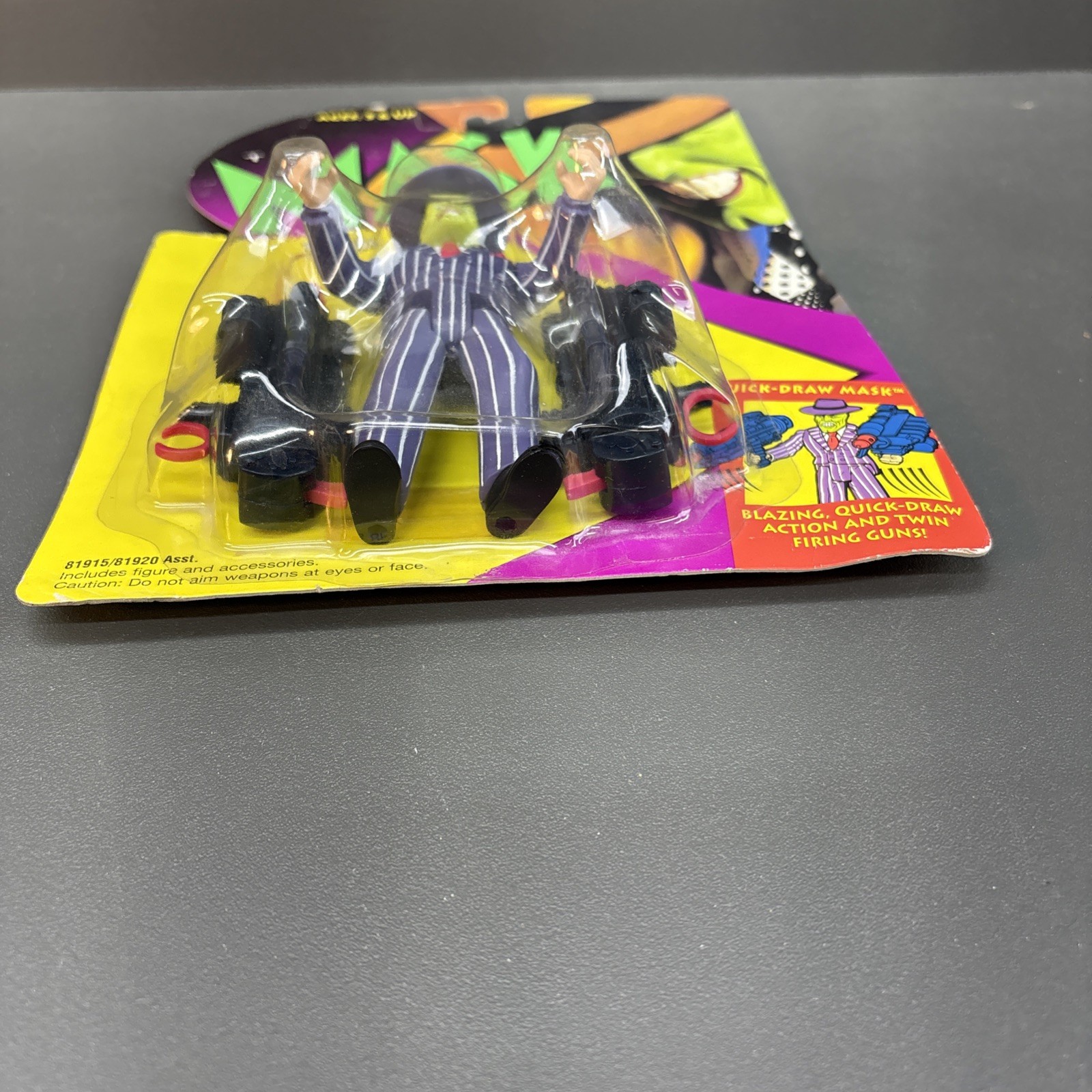 The Mask: From Hero to Zero Quick-Draw Mask Kenner Action Figure 1994 New Sealed