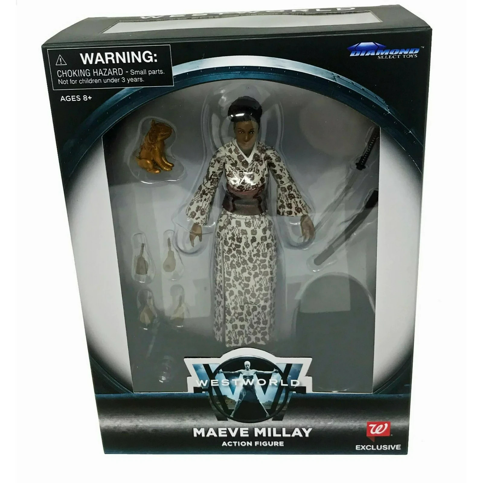 DIAMOND SELECT TOYS WESTWORLD MAEVE MILLAY ACTION FIGURE WALGREEN EXCLUSIVE