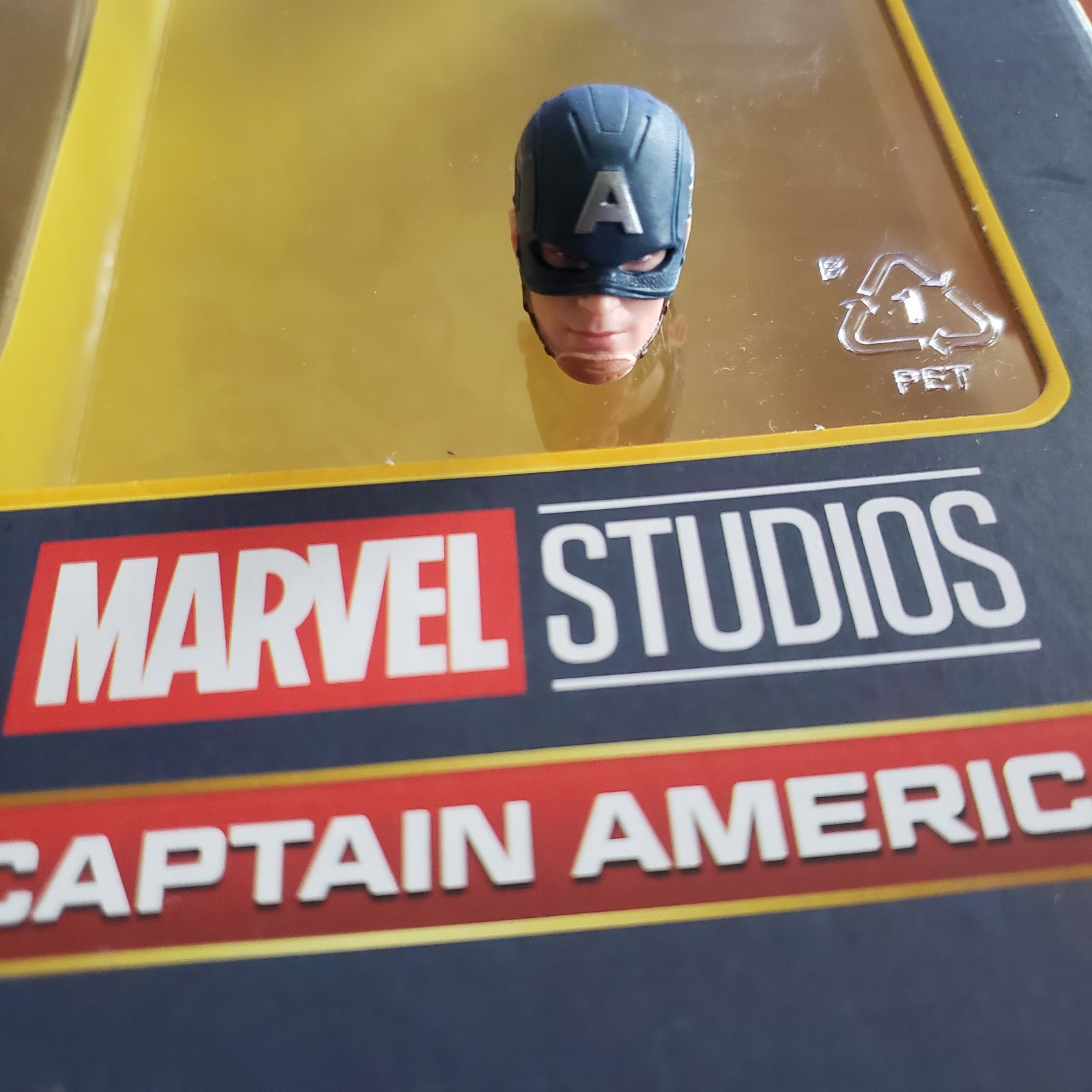 Marvel Legends Studios Captain Americ Masked Head aka Chris Evans
