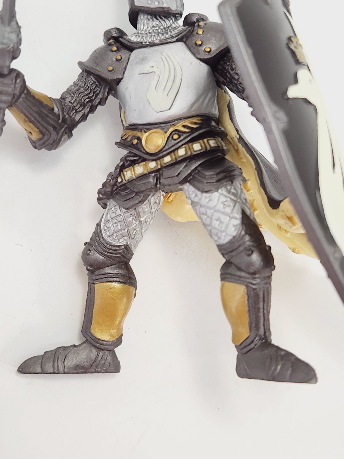 2007 Papo Swan Knight Medieval Castle Figure