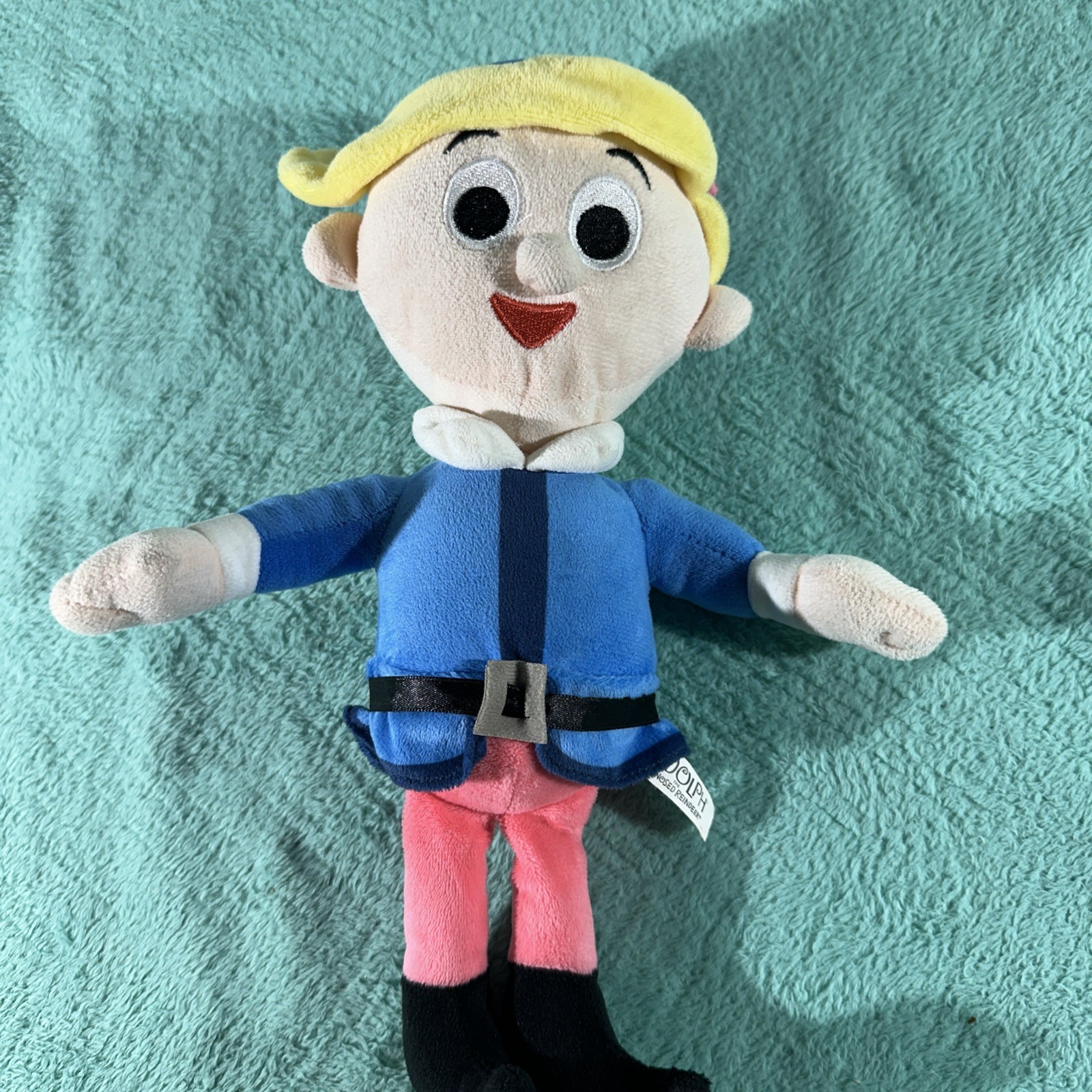 Rudolph Red Nosed Reindeer Misfit Toys HERMIE THE MISFIT ELF 12&Prime; Plush
