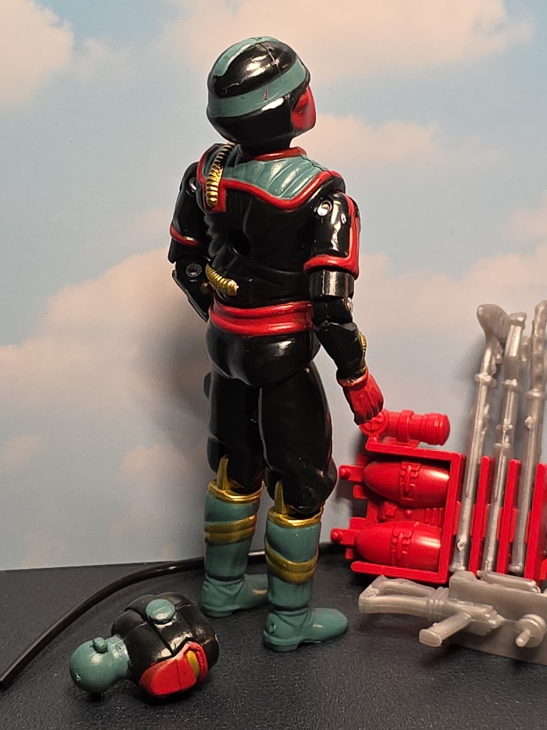Techno Viper Destro Iron Grenadier Black Major G.I. GI Joe Action Figure 2025
