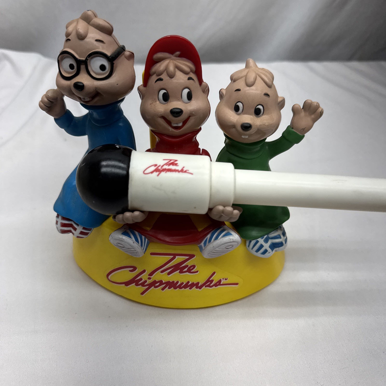 Vintage 1980s Alvin & the Chipmunks Toothbrush Holder Figurine
