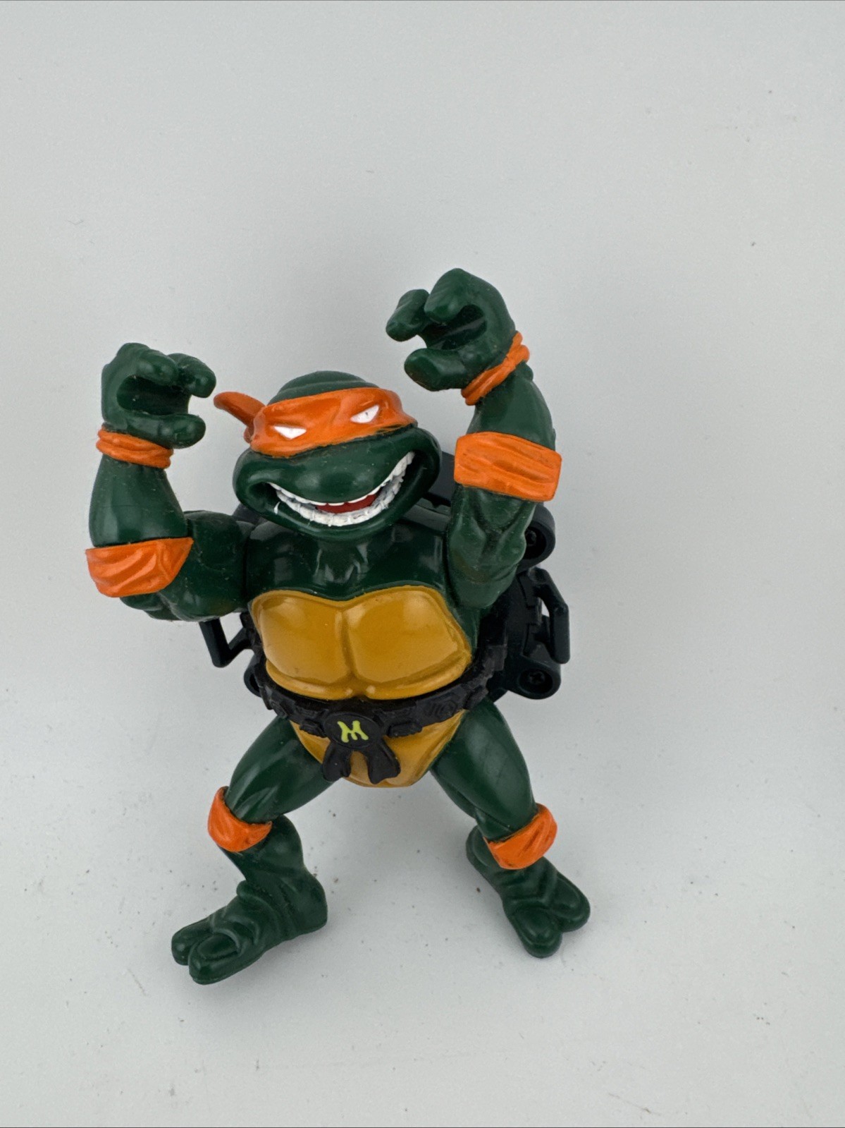 VTG 1991 TMNT Teenage Mutant Ninja Turtles Talkin&rsquo; Michaelangelo Playmates Loose