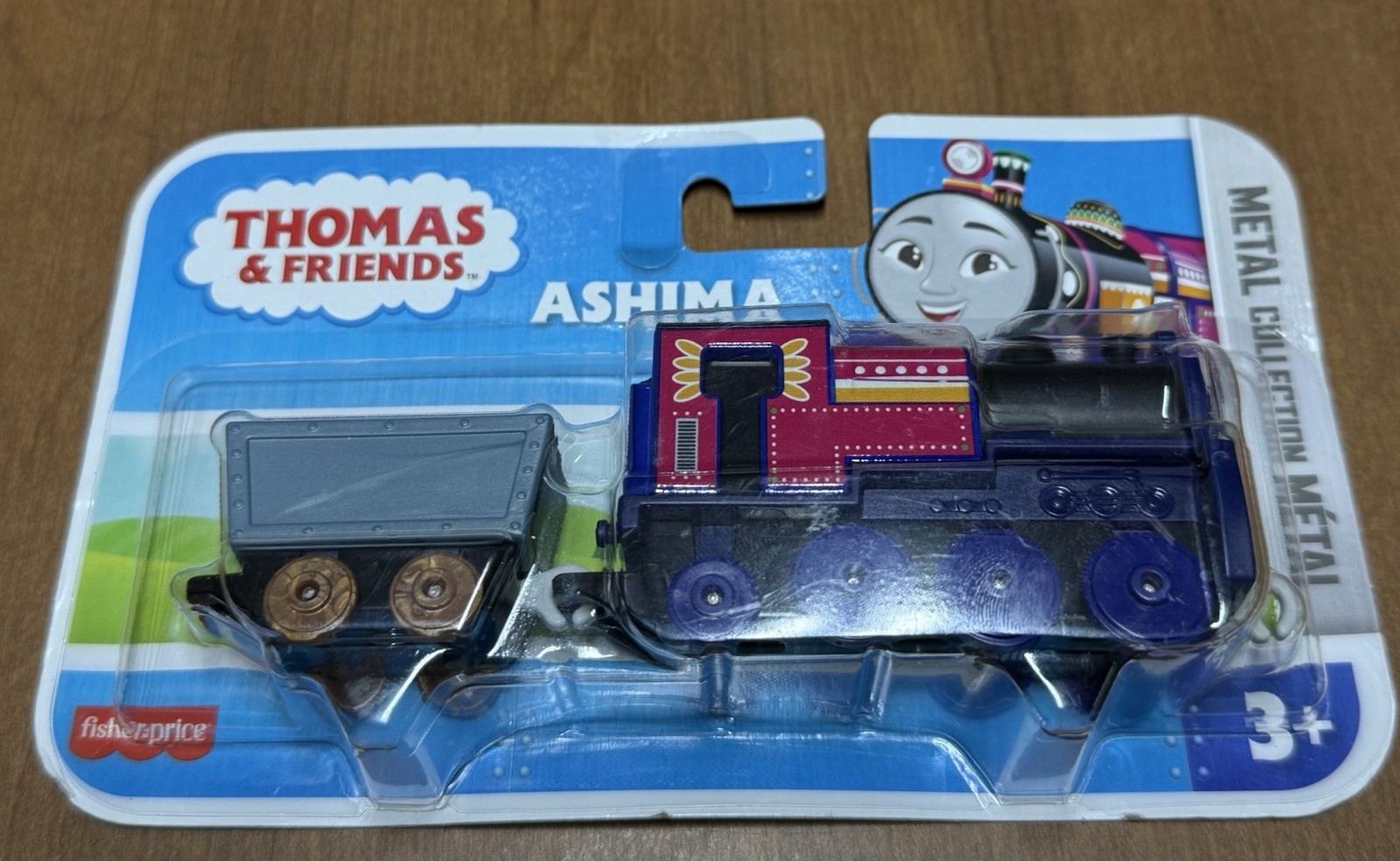 NEW Thomas the Tank & Friends Ashima Diecast Metal Train Push-Along Fisher Price