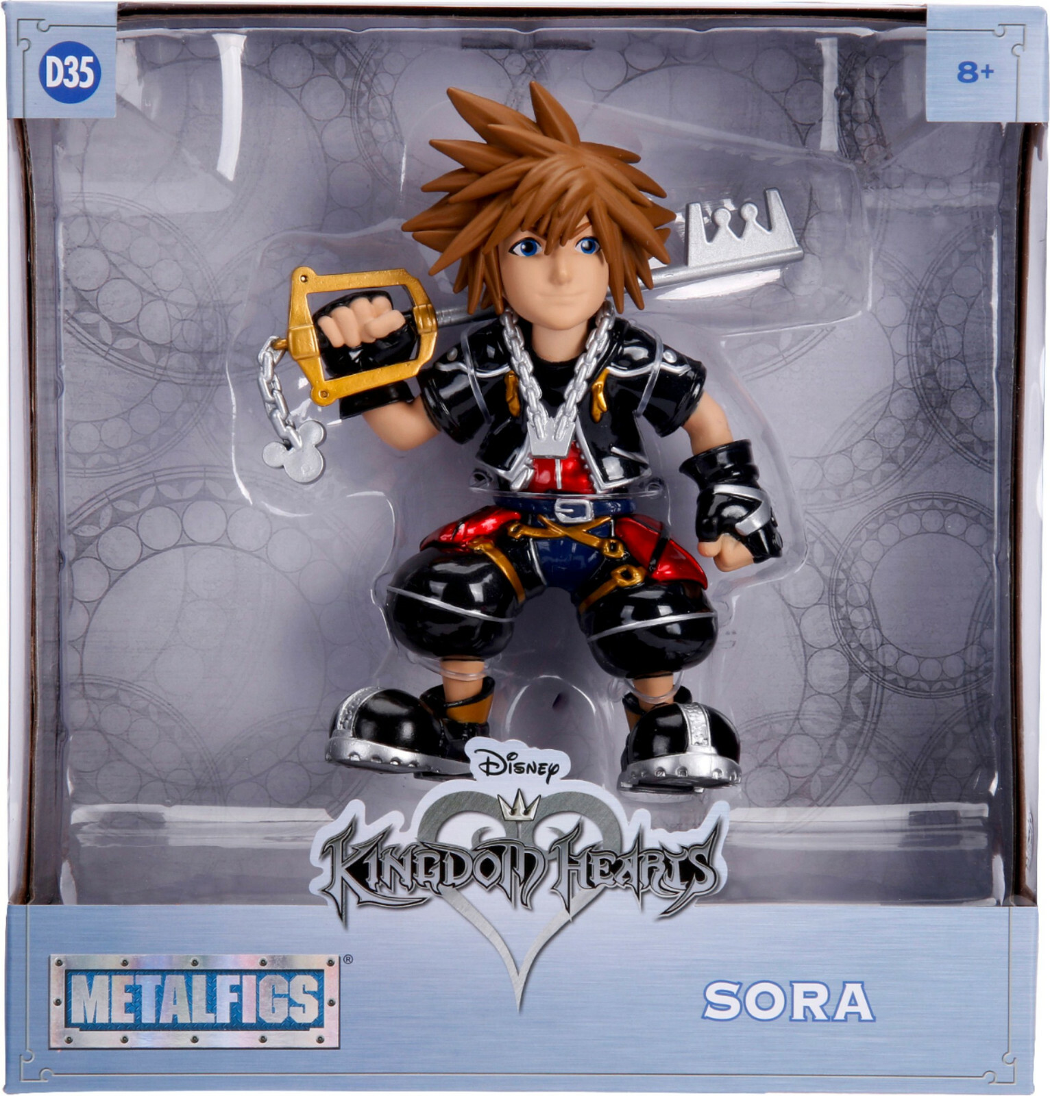 NEW Jada Toys Metalfigs Disney Kingdom Hearts Sora 6&Prime; Die-Cast Action Figure