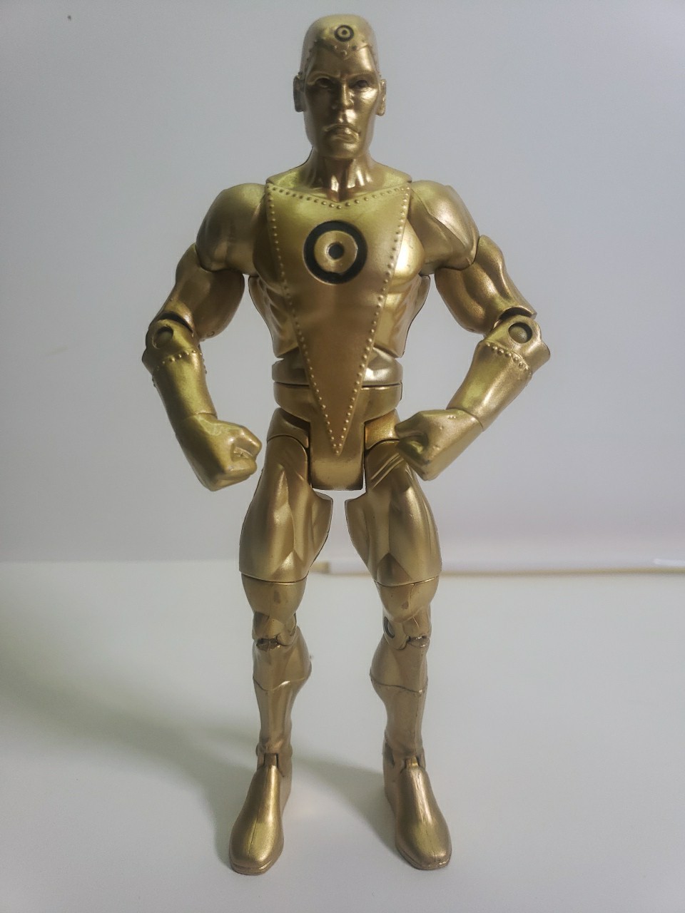 2010 Mattel DC Universe Wave 14 Classics 75 Years of Super Power Gold Figure