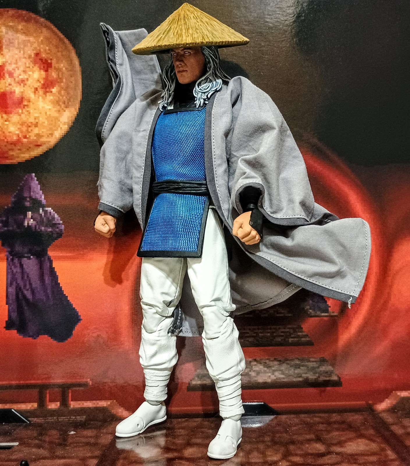 Custom Mcfarlane Mortal Kombat Klassic Raiden 1995 Inspired
