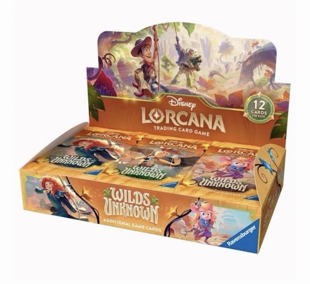 Disney Lorcana: Wilds Unknown Booster Box Factory Sealed