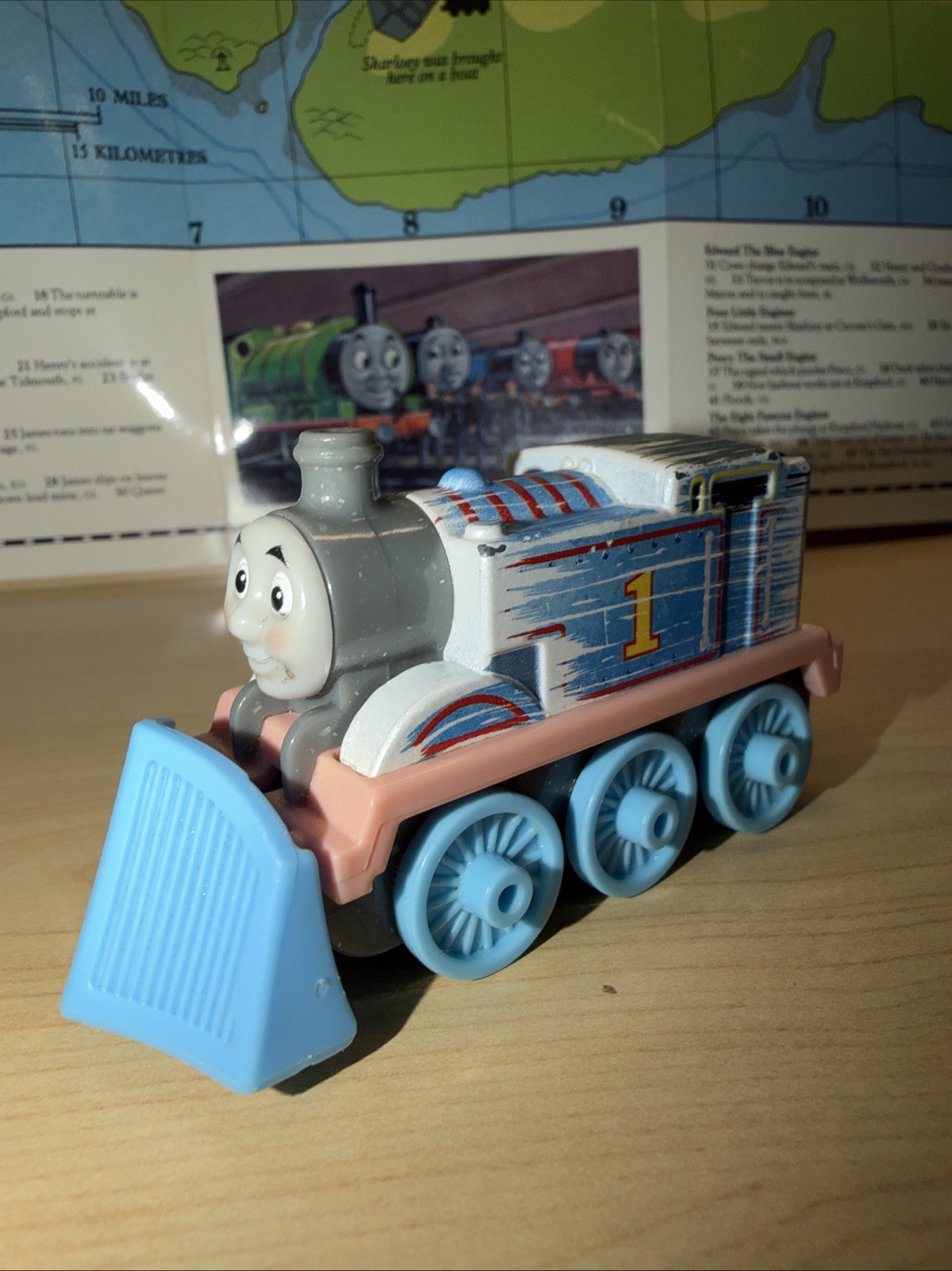 SNOWPLOW THOMAS FRIENDS TRAIN ! TRACKMASTER PUSH ALONG DIECAST 2020