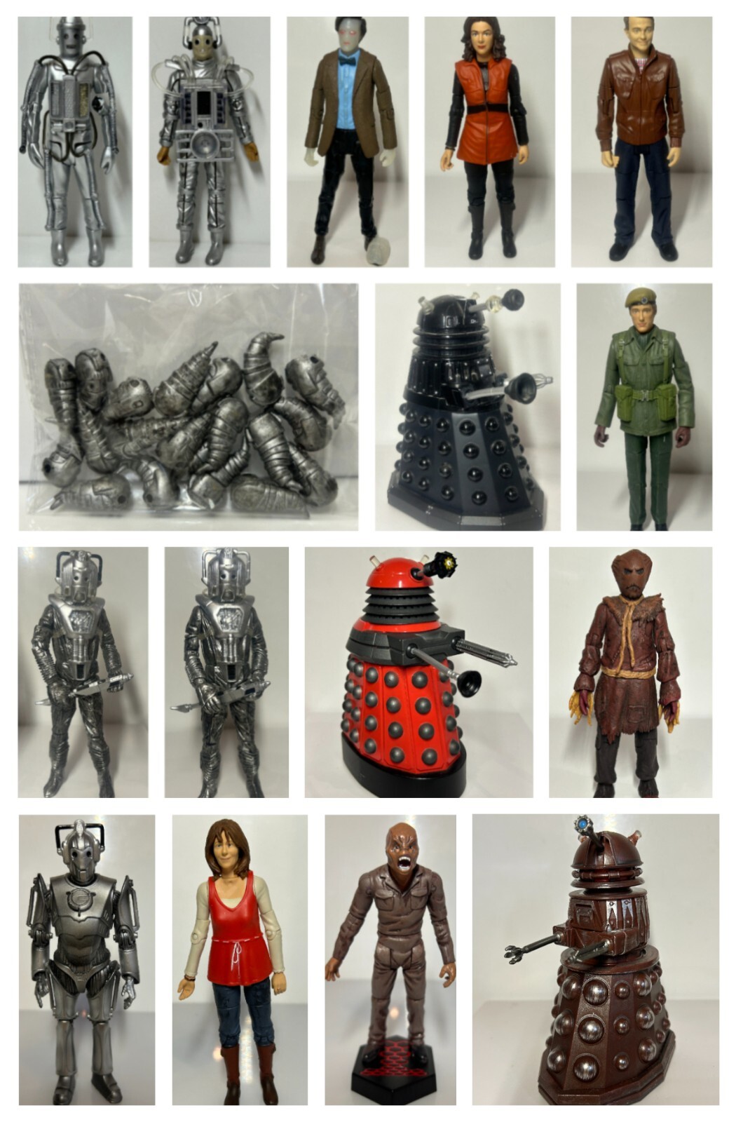 Doctor Who – Action Figures – Various Figures – Multi Listing – Toys BBC 6&Prime; High