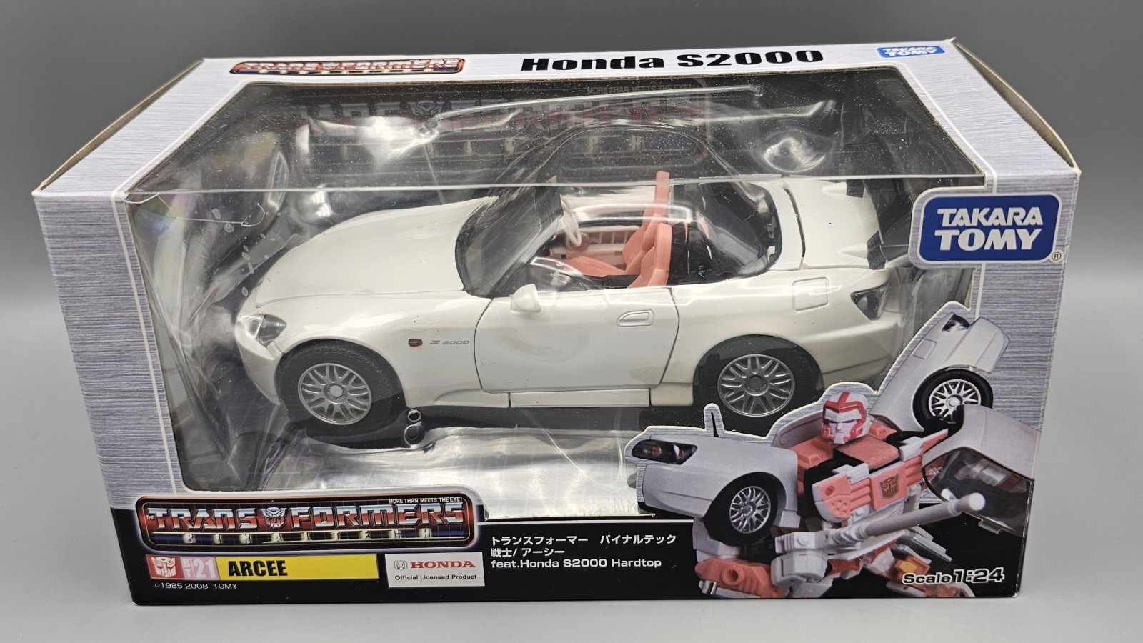 Transformers Arcee BT-21 Binaltech Takara 1:24 Scale Please Read