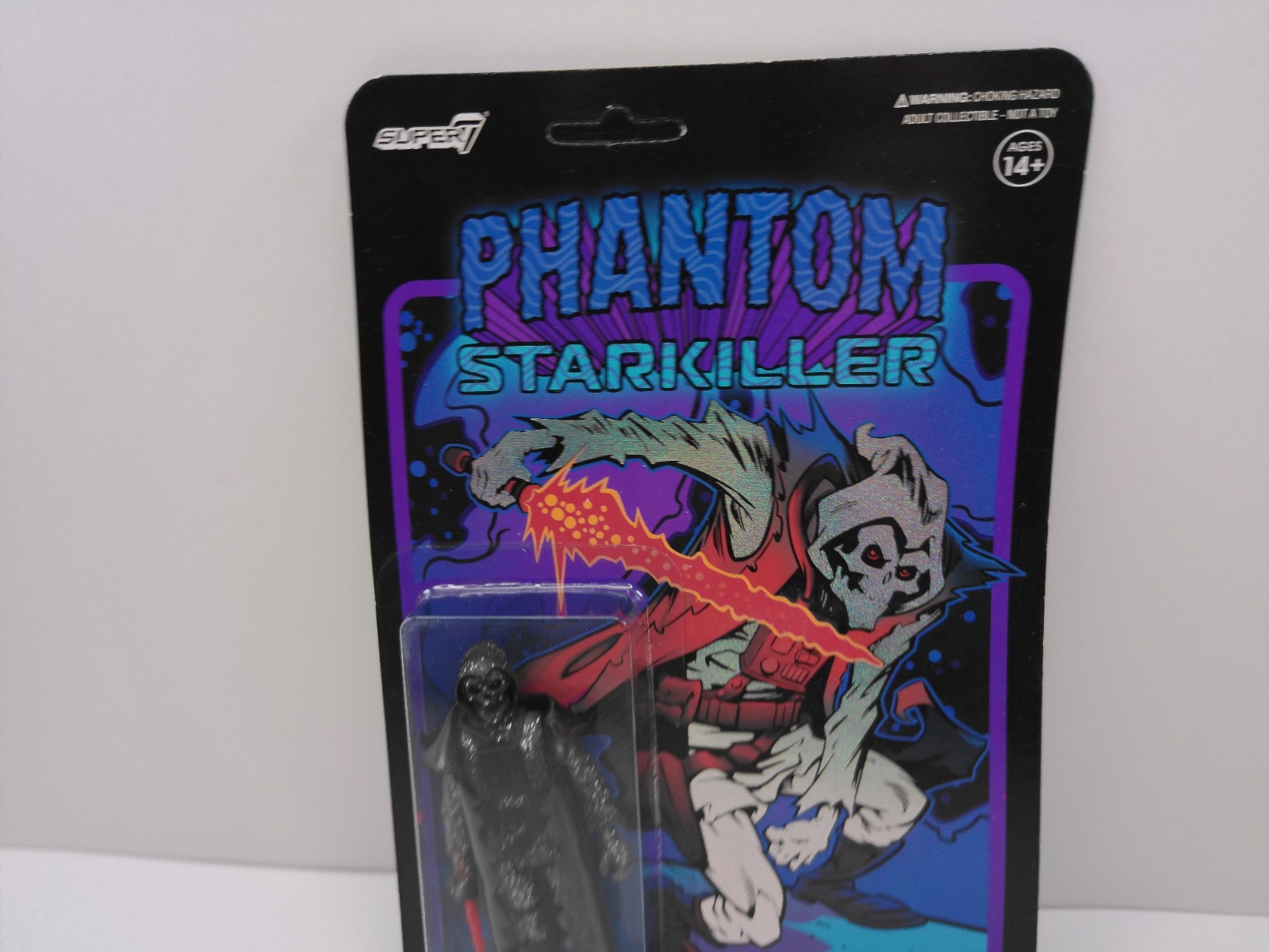 SUPER7 PHANTOM STARKILLER NYCC 2020 GLITTER FIGURE REACTION NEW MOC