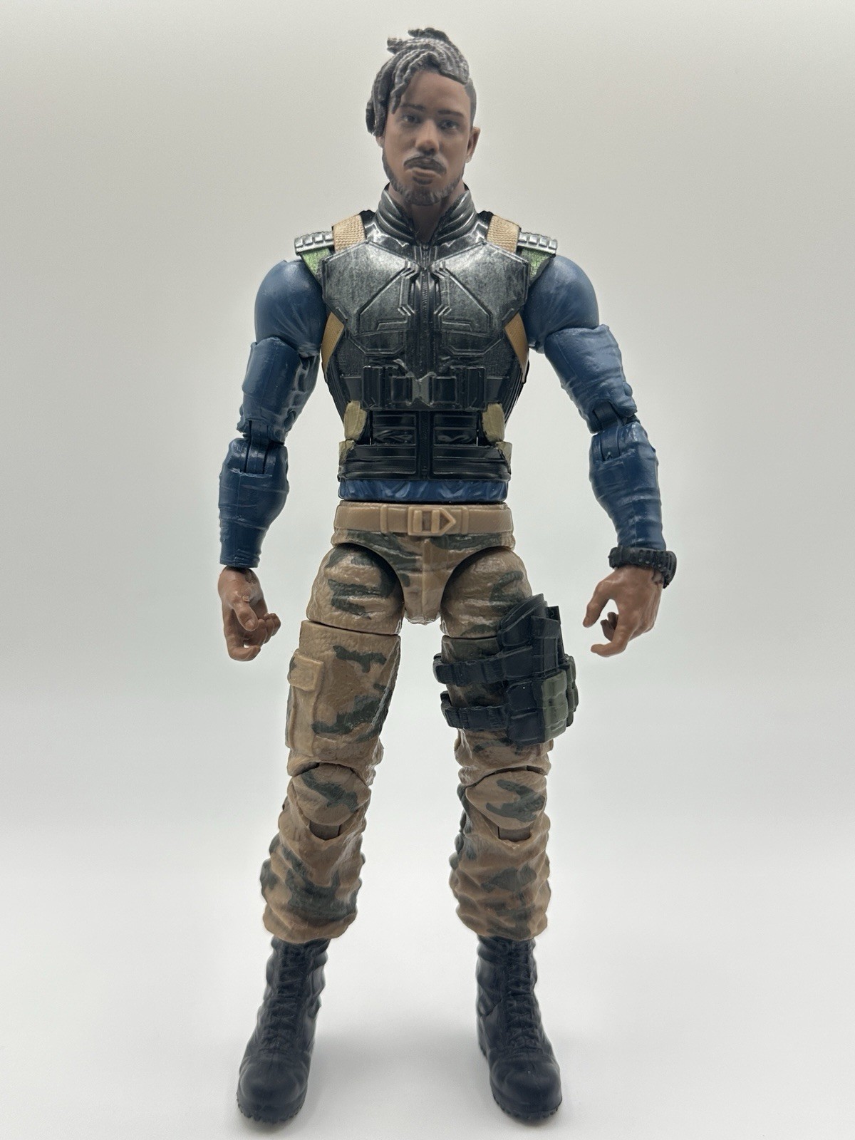 Marvel Legends – Erik Killmonger Black Panther Figure 6&Prime; M&rsquo;Baku BAF Wave