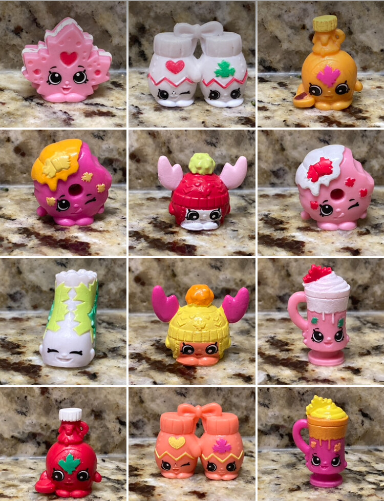 Shopkins Season 8 World Vaction Canadian Cuties Team Preowned Figures You Choose