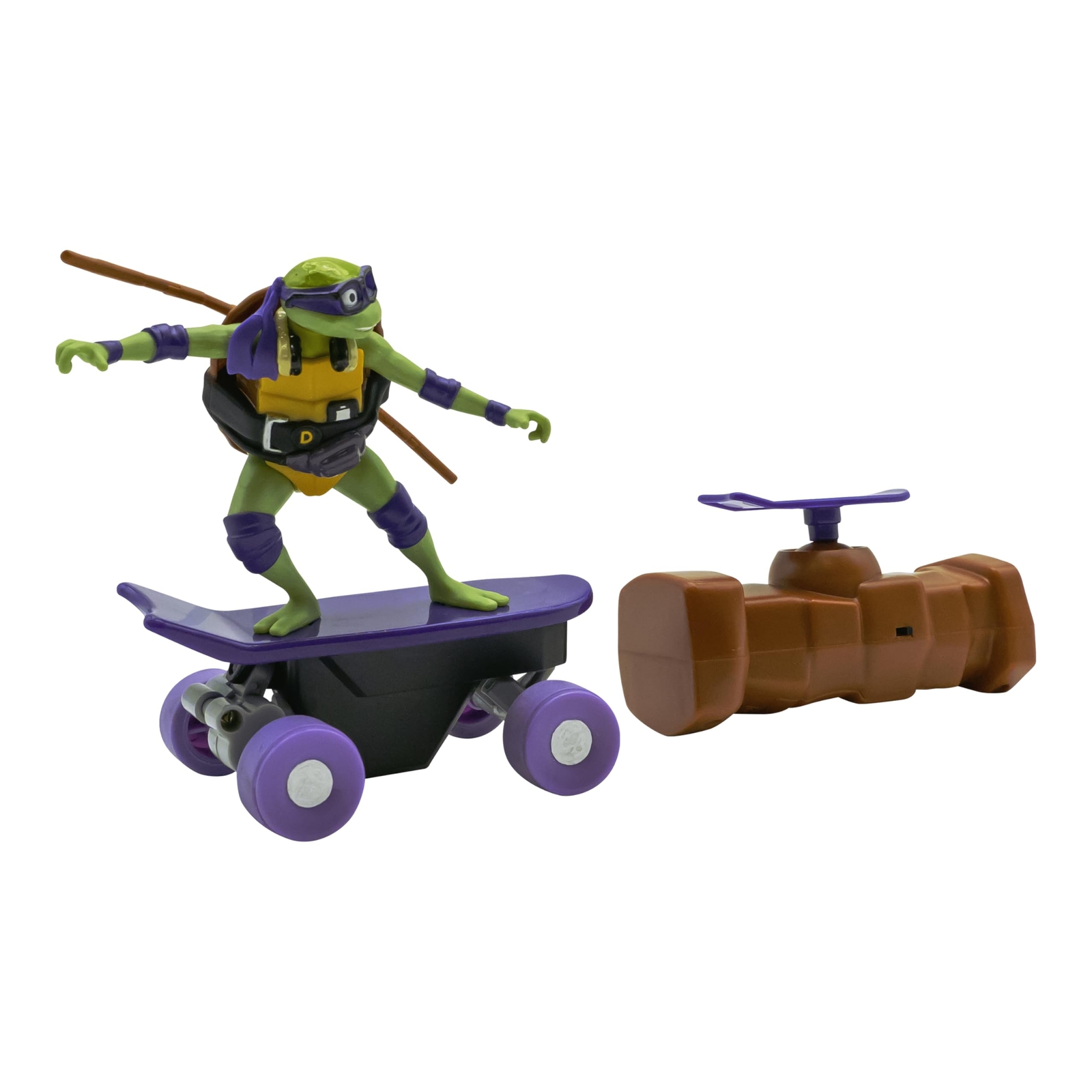 Donatello Remote Control Skateboard RC Vehicle TMNT Toy Ages 5 and Up