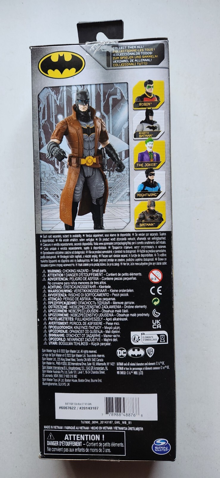 Spin Master Batman Dark Detective Brown / Gray Armor (2023) 12&Prime; Figure #20143187