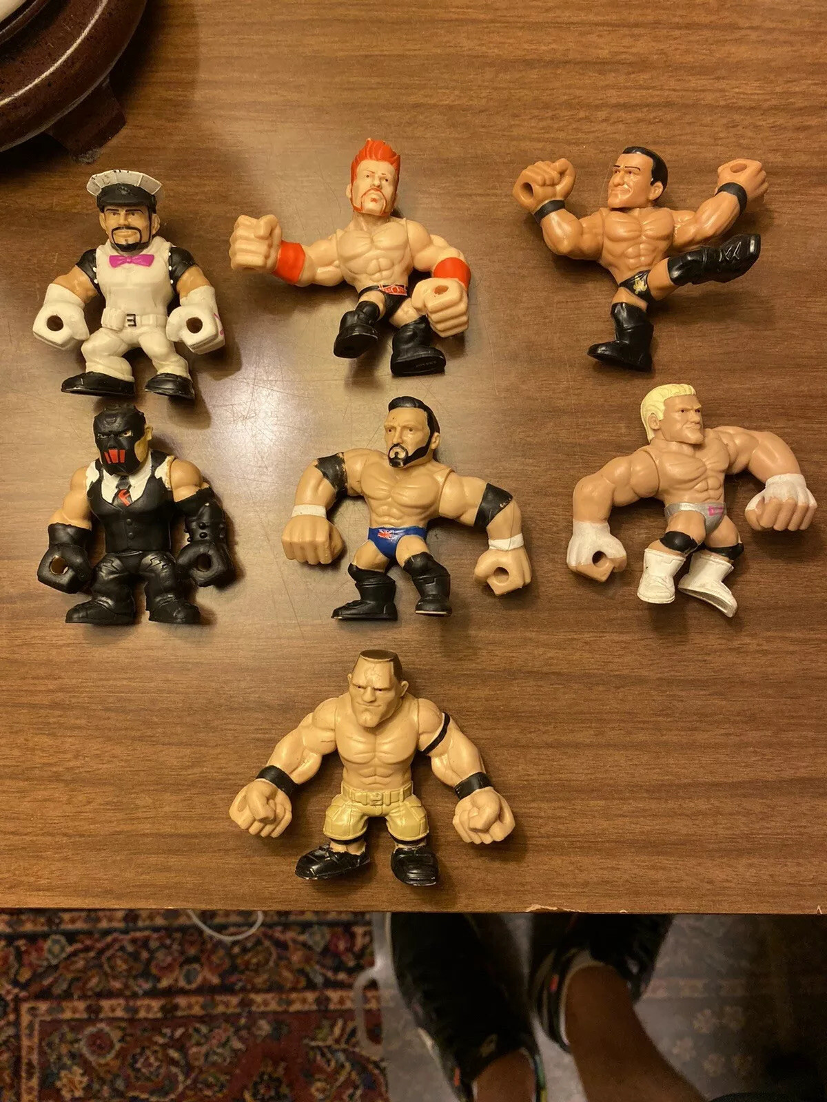 WWE Mattel Rumblers Lot of 7 CM Punk, John Cena, Shamus, The Finisher, Dolph